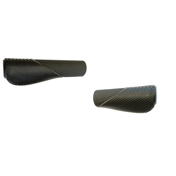 Rico Griffe, schwarz. Länge 92/135mm,inkl. Lenkerstopfen