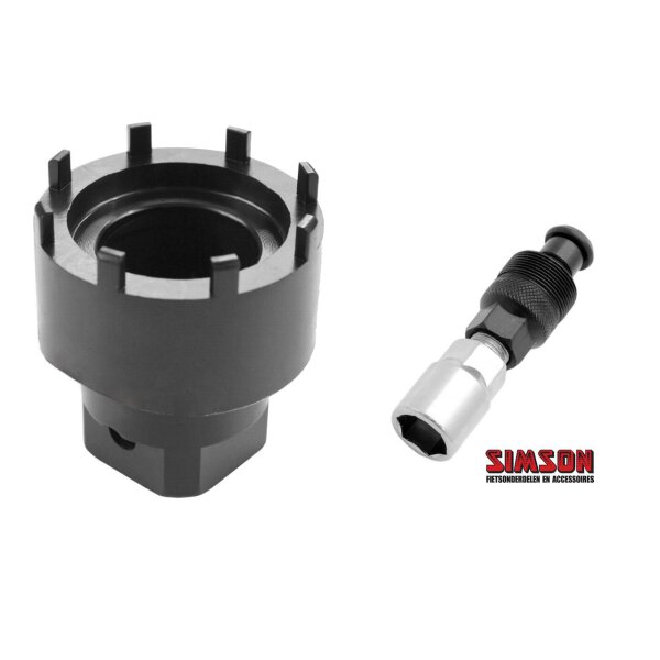 Spider,Abzieher,Verschlußring SIMSON für Bosch Gen.3+4 + Kurbelabzieher Set