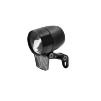 LED-Scheinwerfer schwarz, für E-Bike 6V-48V, 100 Lux,Reflektor+Rücklicht+Kabelse