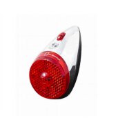 Retro CLASSICO LED Schwarz  + Retro Batterie Schutzblech Rücklicht Set inkl.Prüfzeichen