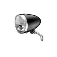 Retro CLASSICO LED-UN4980-Schwarz  + Retro Batterie Schutzblech Rücklicht Set inkl.Prüfzeichen