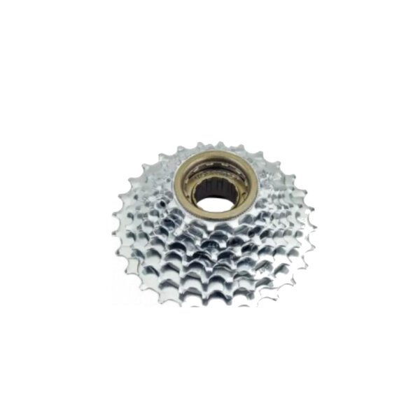 Schraub-Freilauf Zahnkranz 8-fach 13-32z,Finish Chrom
