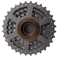 Schraub-Freilauf Zahnkranz 8-fach 13-32z,Finish Nickel