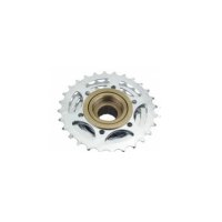 Schraub-Freilauf Zahnkranz 8-fach 13-32z,Finish Chrom