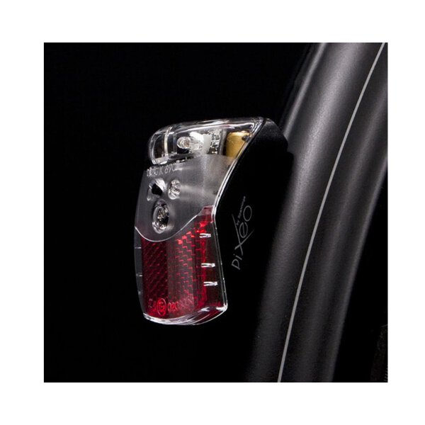 E-BIKE Led Rücklicht Pixeo XE,Schutzblech Montage inkl.Prüfzeichen,6-36V*LOSE VERPACKT*