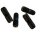 2x BMX MINI PEGS,ACHSVERLÄNGERUNG FREESTYLE,schwarz