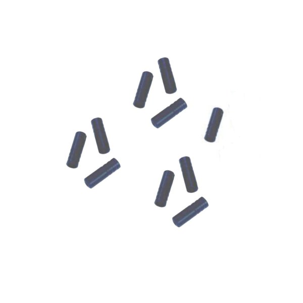 Endkappen Außenhülle Kunststoff 4,2 x 16 mm im 10er Set