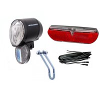 Aktionsset Trelock LED-Scheinwerfer LS 910 Prio 50 Lux,...