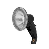 AXA Retro Halogen Scheinwerfer Schwarz,mit Halterung...