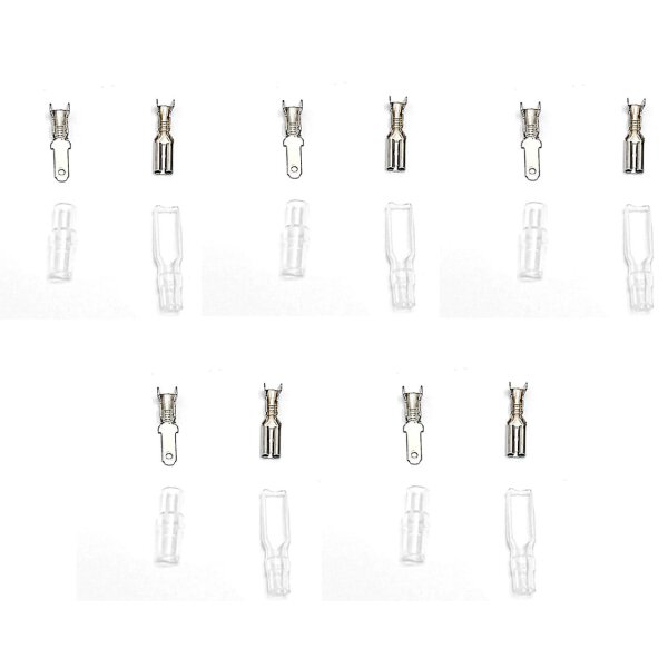 Andys Scheinwerferstecker Set - ideal für Umbau am Lichtkabel