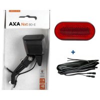 AXA NXT 80 Led Scheinwerfer + Spanninga Helo...