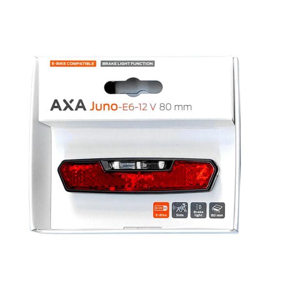 Axa Juno E-Bike 6-12V 80mm Bremslicht Rücklicht