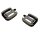 E-BIKE Lux Plus-Pedale, Aluminiumgehäuse, rutschfest, Aluminiumgehäuse
