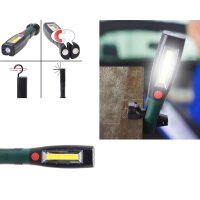 LED Arbeitsleuchte mit Magnet,Haken oder als Standlampe nutzbar