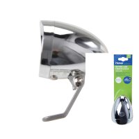 Retro LED-Scheinwerfer CHROM  + Pixeo Led Rücklicht...
