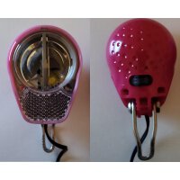 Scheinwerfer Roxeo XDA Nabendynamo LED - ROSA 25LUX +...