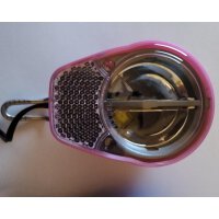 Scheinwerfer Roxeo XDA Nabendynamo LED - ROSA 25LUX + Tagfahrlicht #1