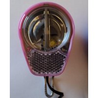 Scheinwerfer Roxeo XDA Nabendynamo LED - ROSA 25LUX + Tagfahrlicht #1