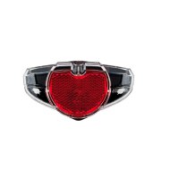 AXA Beleuchtungset ,Led Scheinwerfer 60LUX,Standlicht,Nabendyanmo + Axa Sparky Led Gepäckträger Rücklicht Set 1