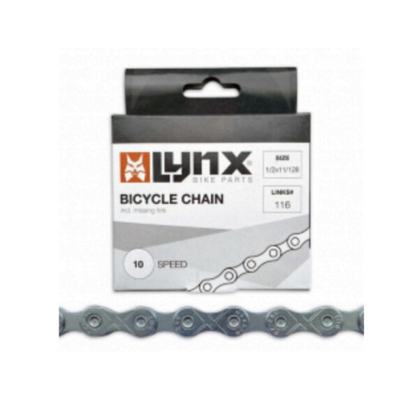 KETTE LYNX )9- FACH 1/2 X 11/128 SCHWARZ 116 GLIEDER*NEU IM SHOP*