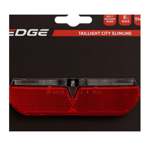 E-Bike Led Gepäcktrger Rücklicht 6-48V DC ,80mm,Z Reflektor