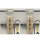 2Paar V-Brake Bremsbeläge 70mm,Creme