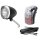 Retro E-bike 40Lux Led Scheinwerfer + Pixeo Schuthblech Led Rücklicht + gratis Kabelset
