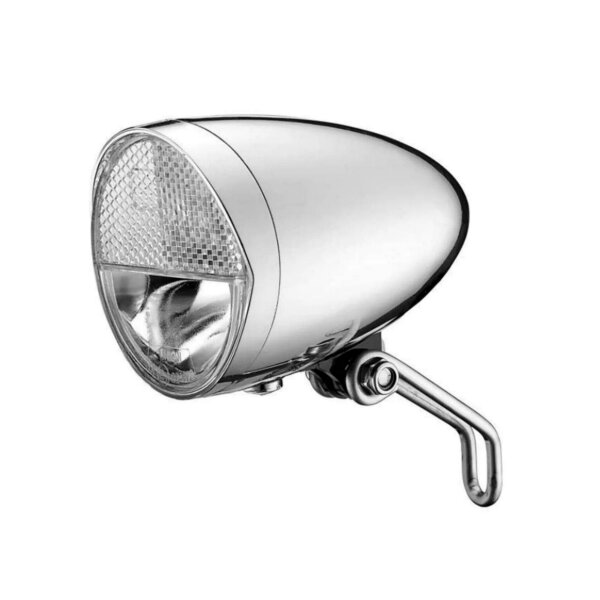 Union LED-Scheinwerfer Classico ChromE-Bike (6V-44V) UN4990E, 30 LUX. K-1657