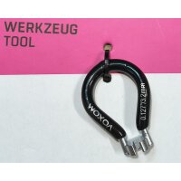 Voxom Speichenschlüssel WKl14 schwarz, für DT...