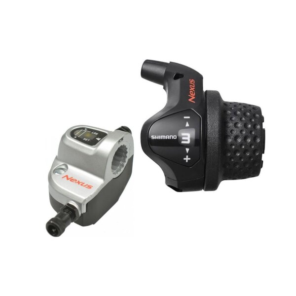 Shimano Schalthebel Nexus 3-Gang Nabenschaltung Revo Shift m. Klickbox Set