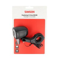 Simson E-Bike Lenker / Vorbau Scheinwerfer Aurora...