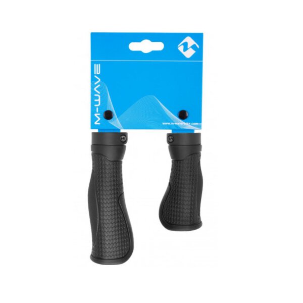 RICO CLOUD GRIFF-SET 95/130 MM MIT SCHRAUBENMONTAGE SCHWARZ