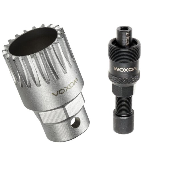 VOXOM Montagewerkzeug Tretlager Shimano & ISIS  & Kurbelabzieher, für Shimano Octalink und ISIS,4kant #1