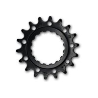 KMC Ritzel F Bosch Vorne 18Z Chromoly Schwarz 1/2x1/8"