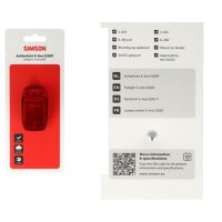 AURORA E-BIKE RÜCKLICHT 6-48V E-LINE E100F