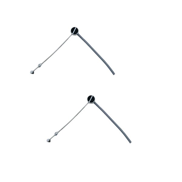 2x Cantilever-Verbindungskabel 93 mm
