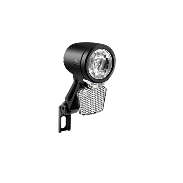 CEVISS LED Scheinwerfer 40 Lux für Dynamo / Nabendynamo,Standlicht,Sensor,Schalter
