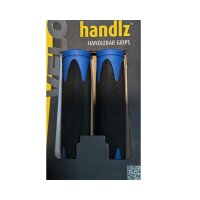 Velo D2Fahrradgriﬀe Länge130mm 2 Komponenten Mischung mit Gel blau-schwarz
