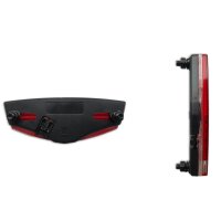 Flat High Power Rücklicht E-bike, 6-48V,50/80mm Gepäckträger Montage