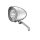 Retro OLDSCHOLL,LED-Scheinwerfer 40 LuX Chrom mit Schalter,Standlicht