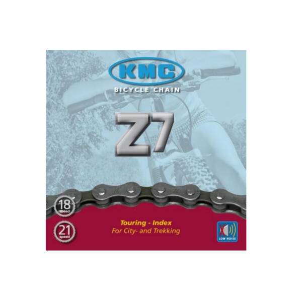 Kette KMC Z-7 1/2 Zoll x 3/32 Zoll, 114Glieder,7,3mm,6/7-fach